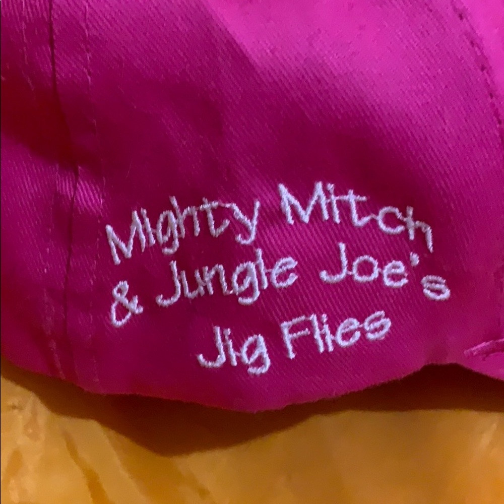 Mighty Mitch  Jungle Joes Fishing Hat. Pink! - Picture 2 of 8